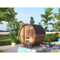 Fjordholz Fass-Sauna Modell Leo Classic, B- Ware Unkategorisiert online kaufen