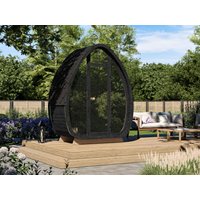 Fjordholz Fass-Sauna Modell Luxe-1 Plus Black Edit Unkategorisiert online kaufen