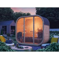 Fjordholz Fass-Sauna Modell Luxe-2 Premium Unkategorisiert online kaufen