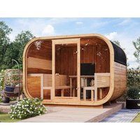 Fjordholz Fass-Sauna Modell Luxe-3 Premium Unkategorisiert online kaufen