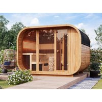 Fjordholz Fass-Sauna Modell Luxe-3 Zweiraum Premiu Unkategorisiert online kaufen