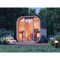 Fjordholz Fass-Sauna Modell Luxe-4 Premium Unkategorisiert online kaufen