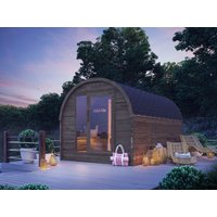 Fjordholz Pod Sauna Modell Luxe 400 cm 2-Raum Unkategorisiert online kaufen