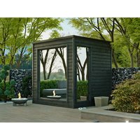 Fjordholz Saunahaus Modell Paradiso Black Edition Unkategorisiert online kaufen