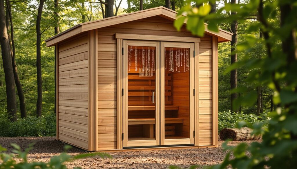 DIY-Saunahaus Bausatz
