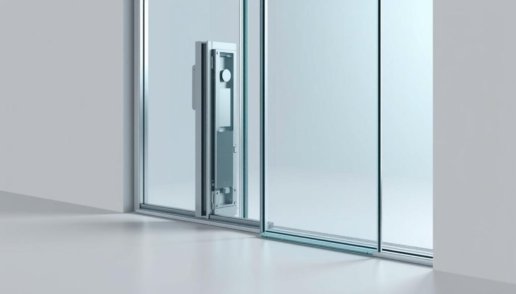 Glas-Schiebetüren technische Details