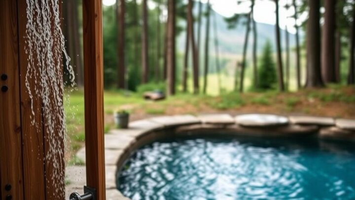 Abkühlung nach der Sauna – Außendusche vs. Tauchbecken