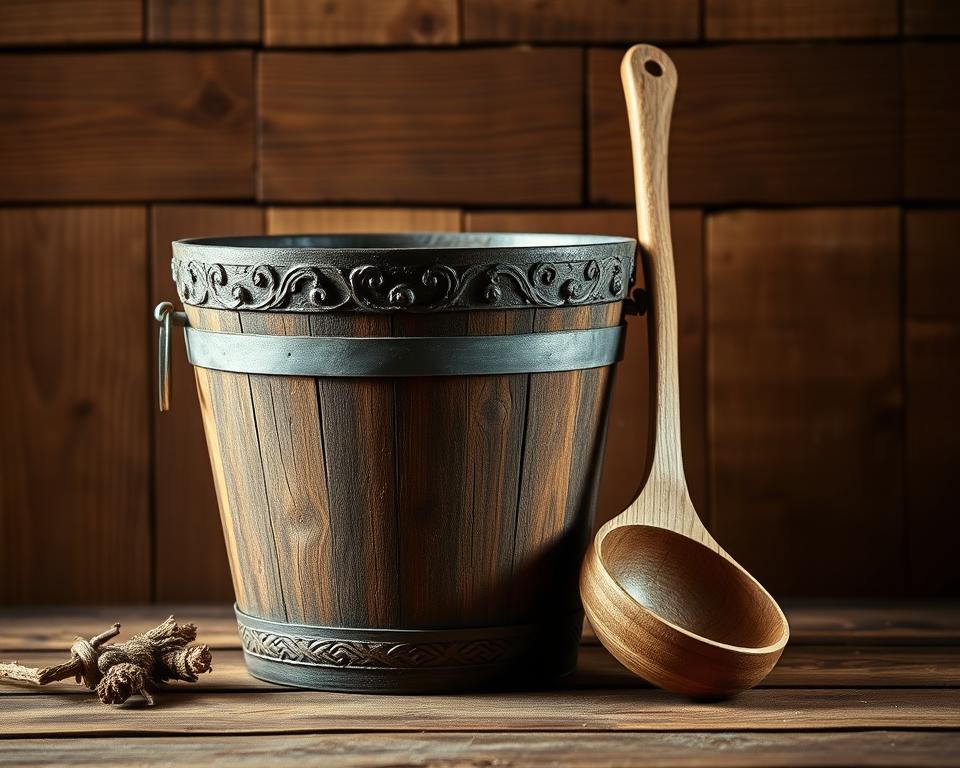 Saunazubehör Kübel und Kelle Saunazubehör Kübel und Kelle