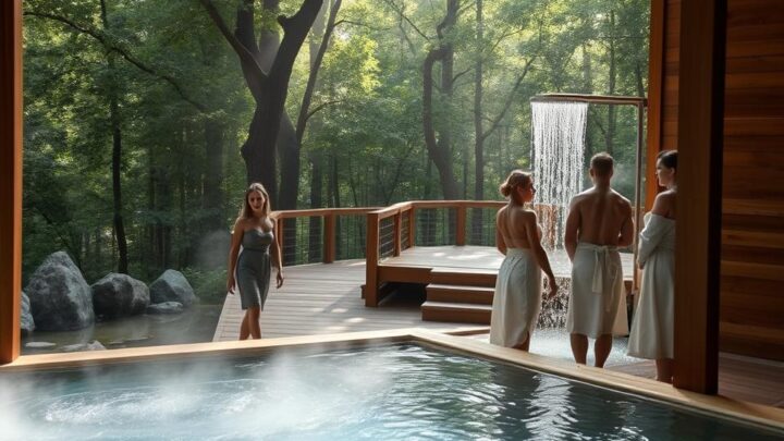 Abkühlung nach der Sauna: Außendusche, Tauchbecken und andere Methoden