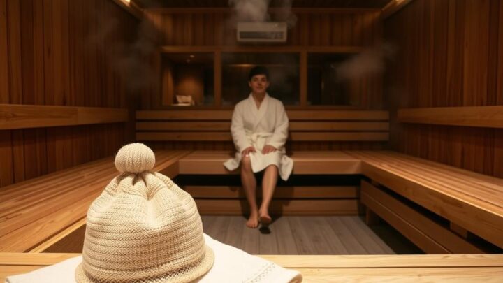 Was zieht man in der Sauna an