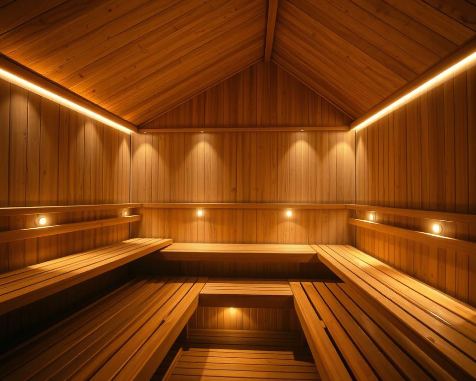 Sauna Beleuchtung Design