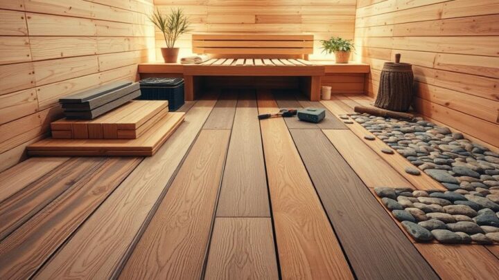 Sauna Bodenbelag: Welcher Boden passt in Ihre Sauna?