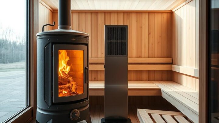 Sauna-Heizung – Holzofen oder Elektro?