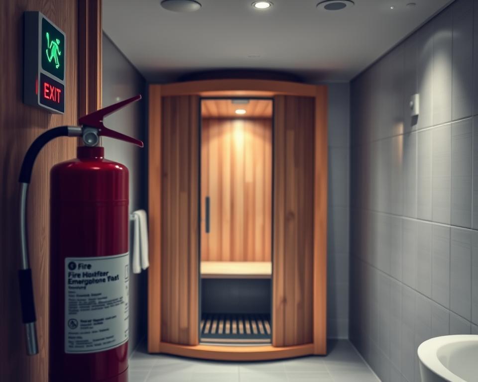 Sauna Sicherheit Brandschutz