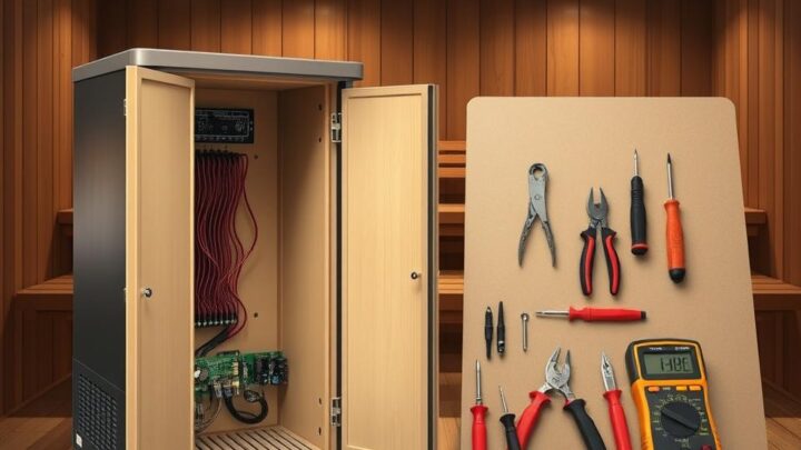 Saunaofen reparieren: typische Fehler erkennen & beheben