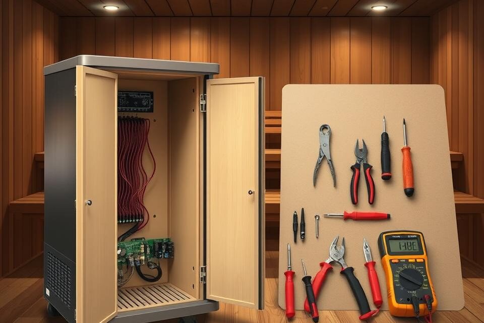 Saunaofen reparieren: typische Fehler erkennen & beheben