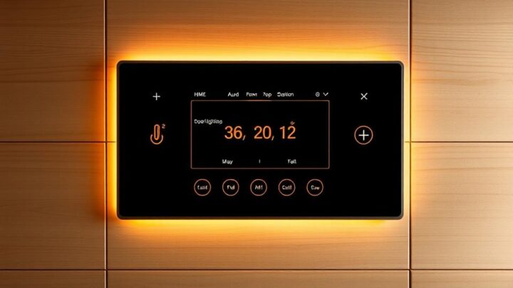 Saunasteuerung für Ihr perfektes Wellness-Erlebnis