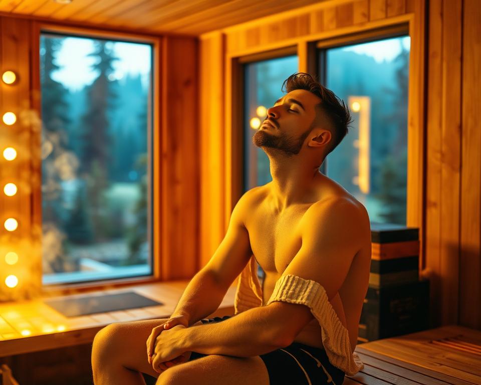 Sauna Regeneration für Sportler