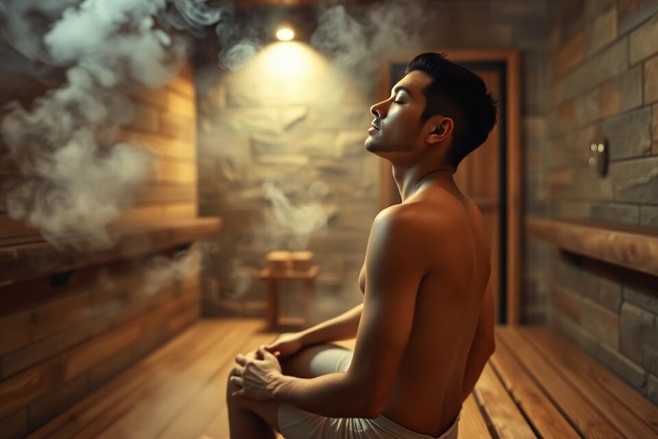 Sauna nach dem Sport