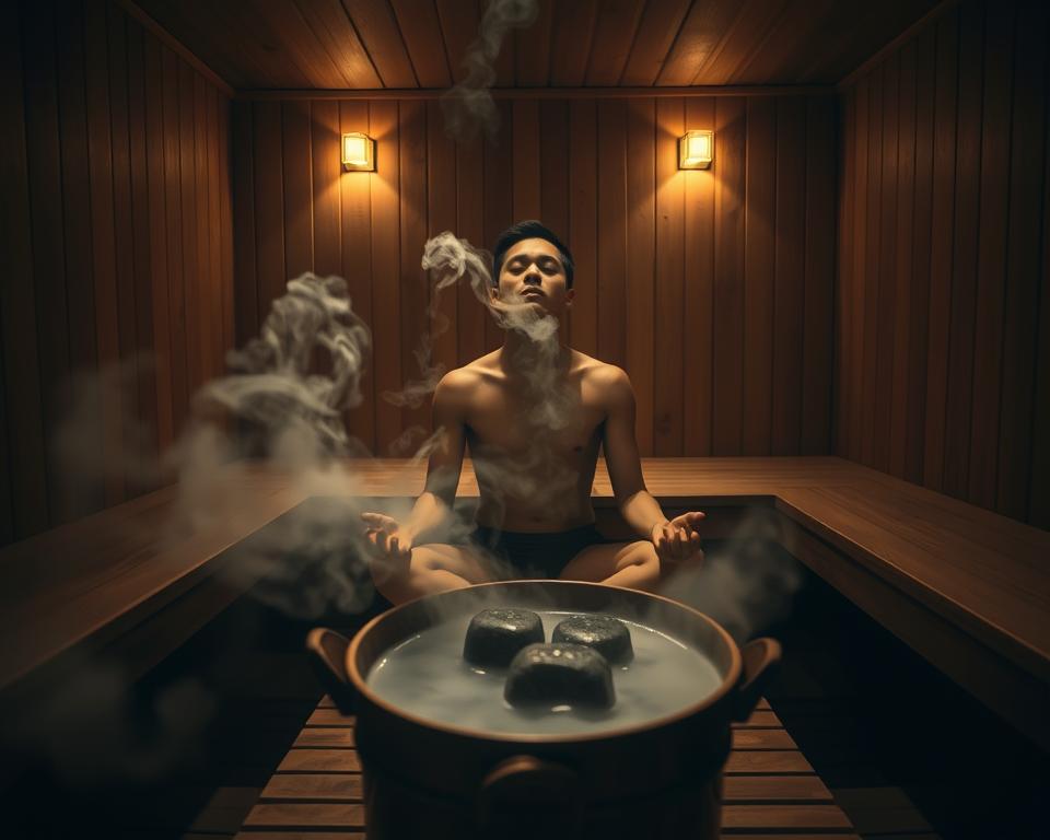 Saunaaufguss Atemtechniken