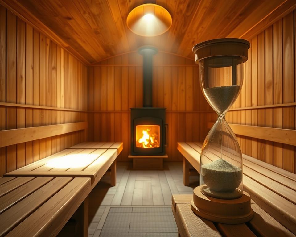 Saunagang Zeitempfehlung