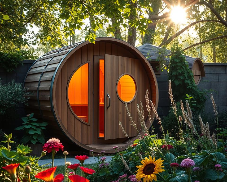 gartensauna fasssauna