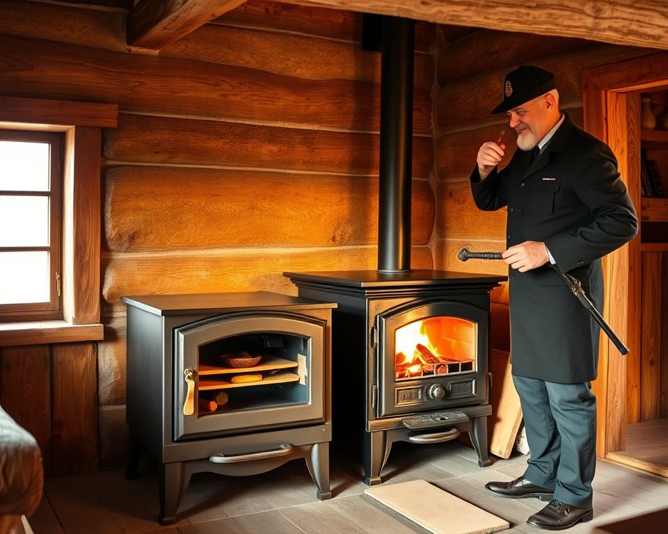holzofen schornsteinfeger