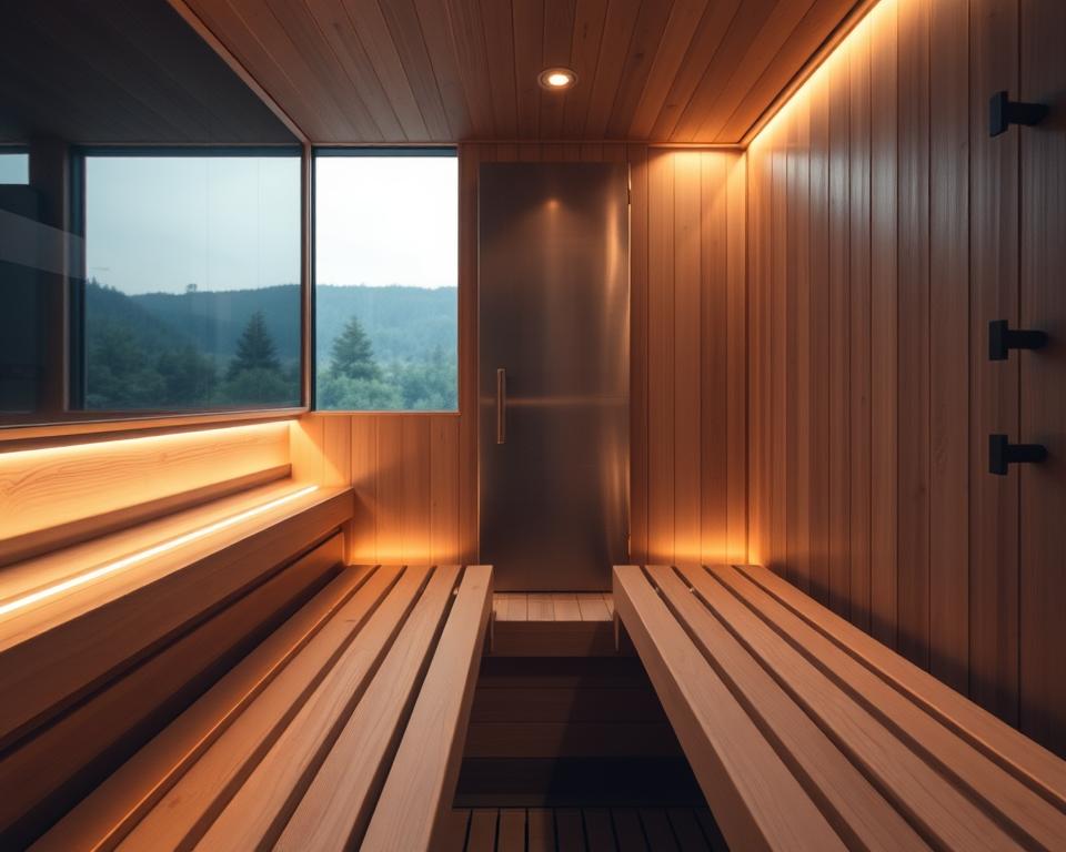 sauna led